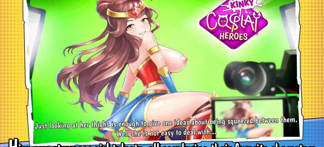 Kinky Cosplay Heores, our review of this brand new adult game